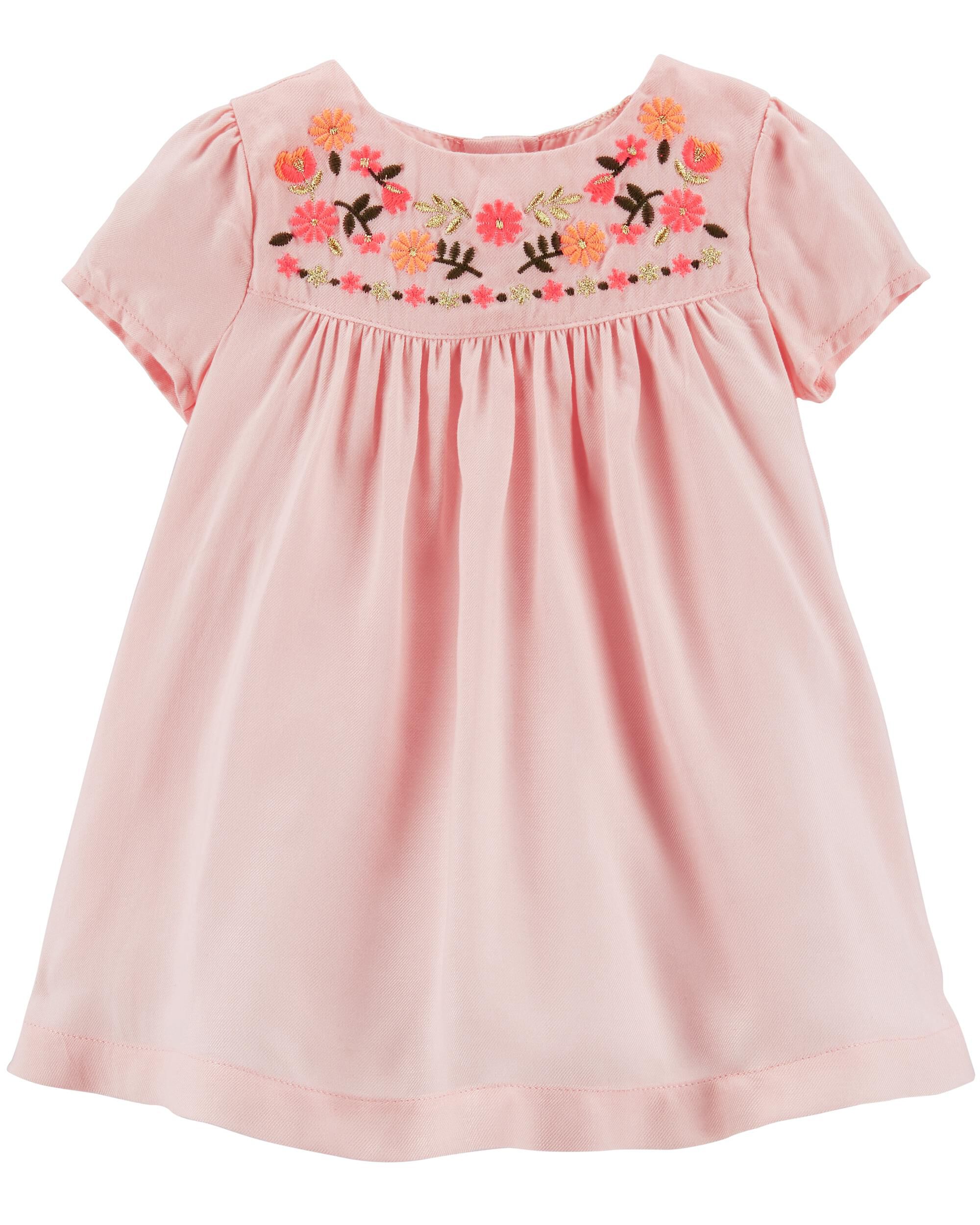 Embroidered Baby Dress